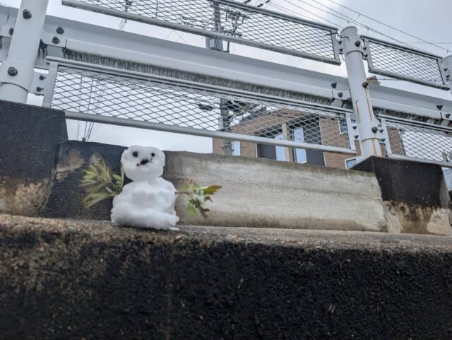 待機中の即席雪だるま⛄️
作・演出:弊社専務取締役
#湯灌 #湯灌師
